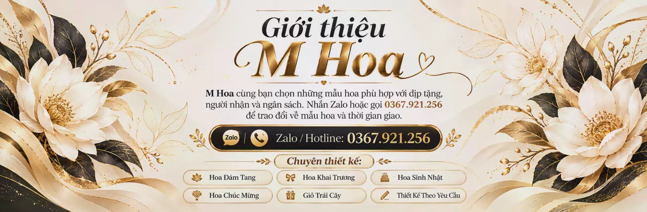Ảnh bìa Shop hoa tươi Phường Long Trường Hồ Chí Minh - Thêm sắc hoa cho ngày vui